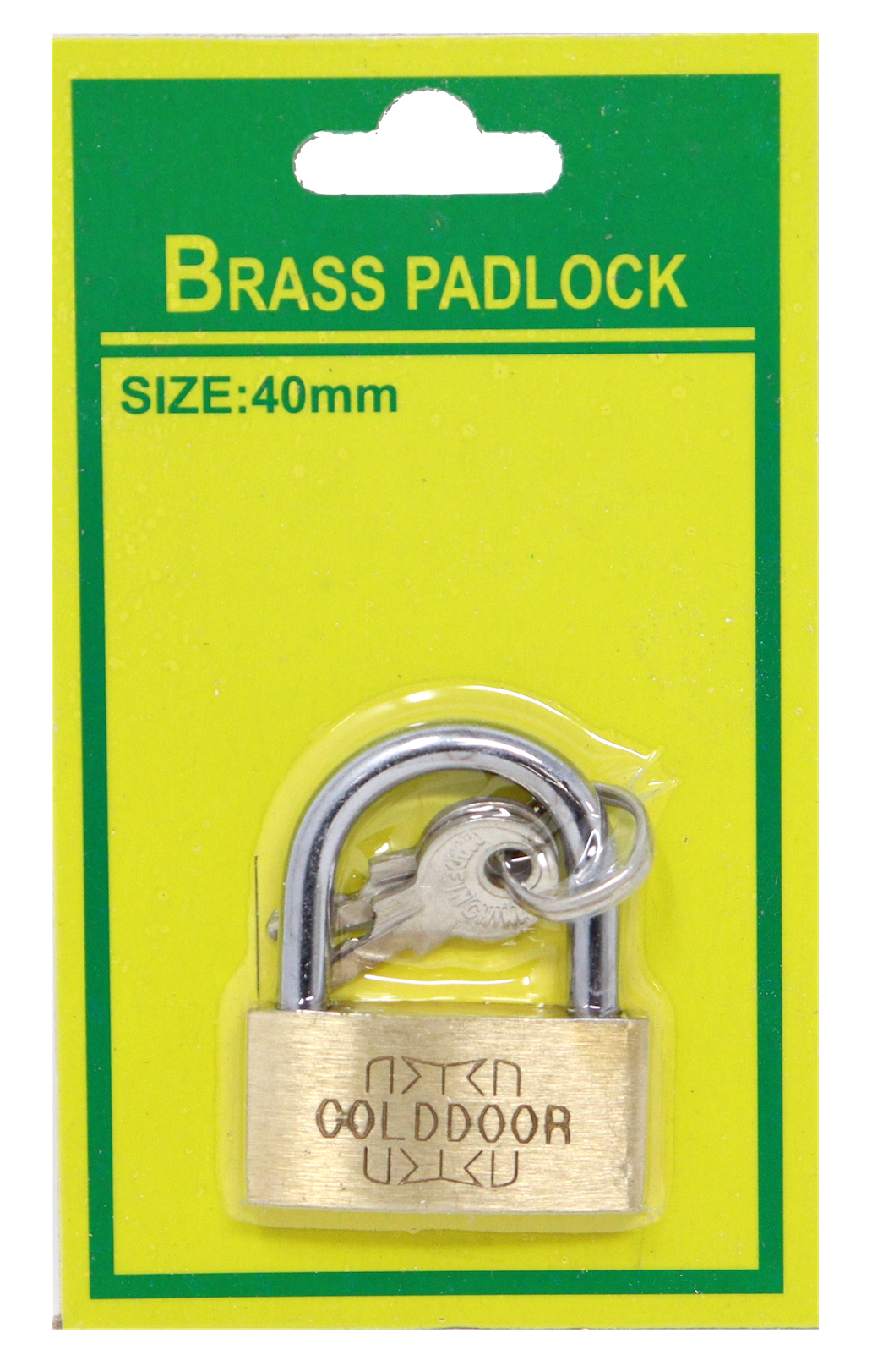 S1590 Brass Padlock 40mm 1pc