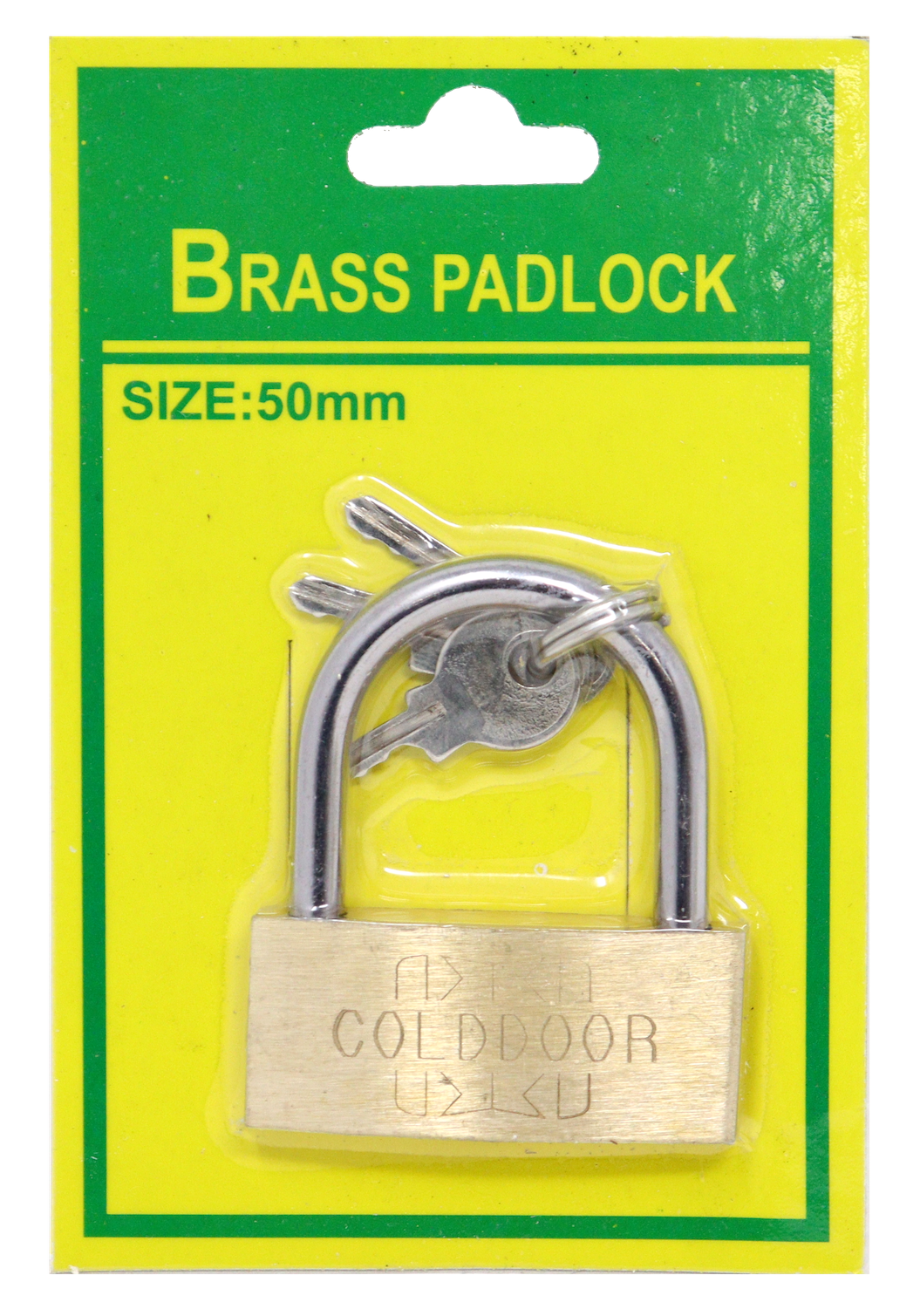 S1591 Brass Padlock 50mm 1pc