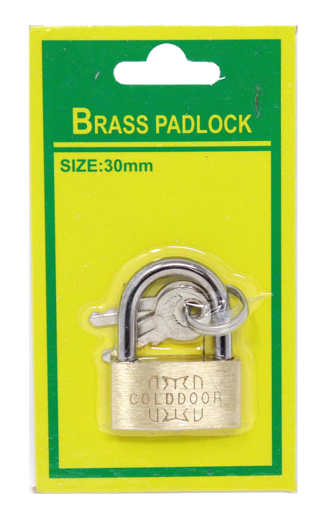 S1589 Brass Padlock 30mm 1pc