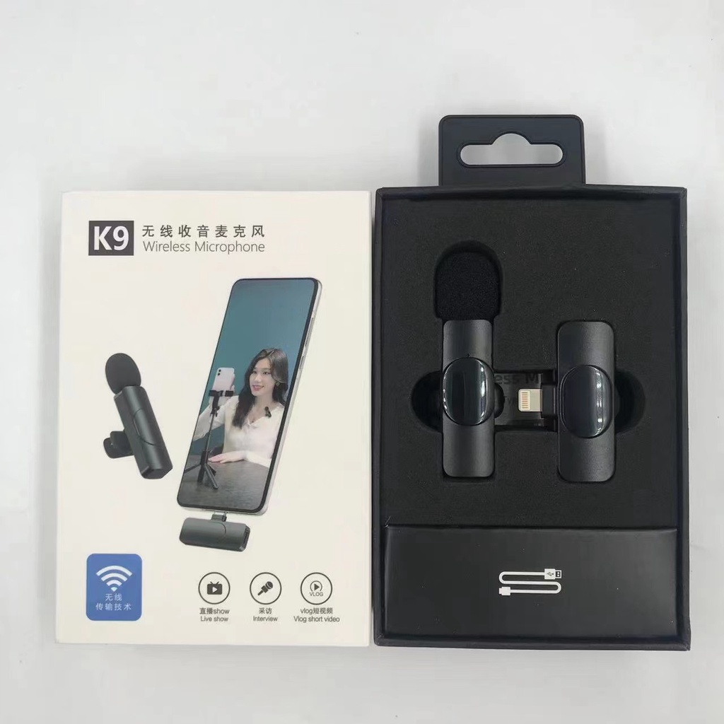 S2035 K9 Wireless Microphone for Video Recording (Tiktok/YT)
