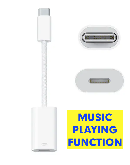 S2527 C to L Adapter with MUSIC PLAYING FUNCTION - NO RETURN